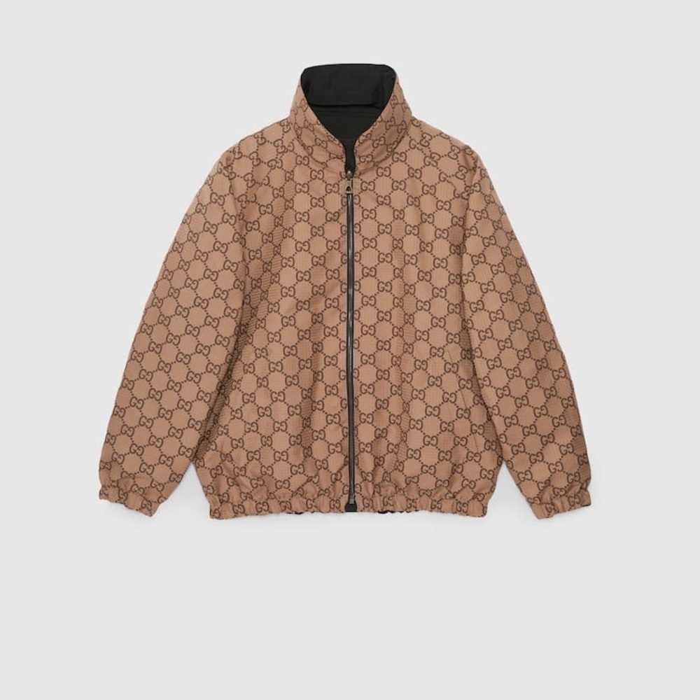 Gucci Brown Monogram Jacket